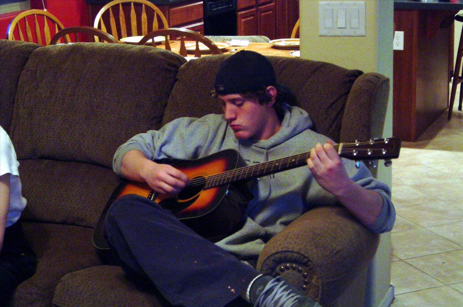 Joel jamming out. JoelCummings_DSC00438.jpg. Uploaded by Erik Hoffmann on 2/24/2004. 