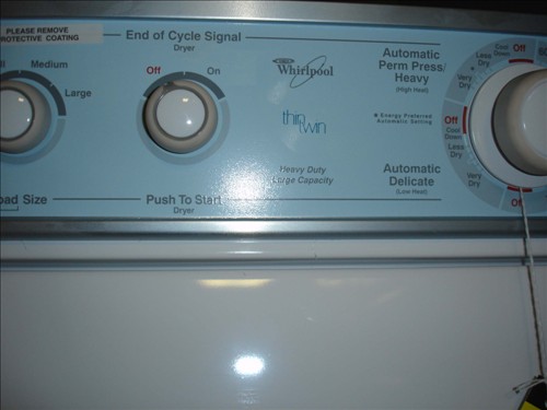 Dryer controls. DSC02722.jpg. Uploaded by Marie Hoffmann on 1/13/2007. 