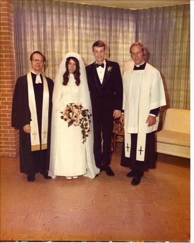 Dr. Stuart, Marie, Gerry, Father Hoffmann. File0258Med.jpg. Uploaded by Marie Hoffmann on 1/30/2010. 