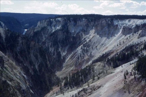 From INspiration Point Yellowstone Park Thurs July 23, 1953. img014.jpg. Uploaded by Marie Hoffmann on 1/31/2012. 
