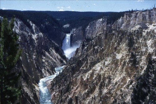 From Artist Point Yellowstone Park July 23, 1953. img015.jpg. Uploaded by Marie Hoffmann on 1/31/2012. 